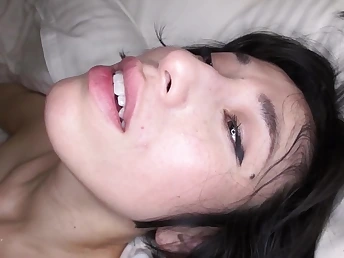 Prepare to see as this Asian Mom gets down and messy in HD!