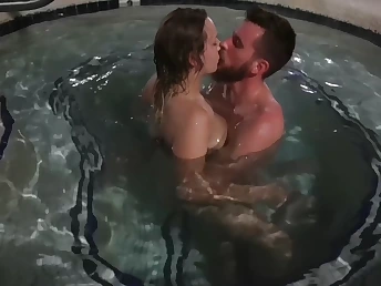 Mya Lane gets caught in public and pounds like a professional in a warm bath