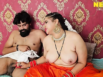 Devar's uncut Indian Bhabhi gets drilled stiff by her paramour's phat pinkish cigar