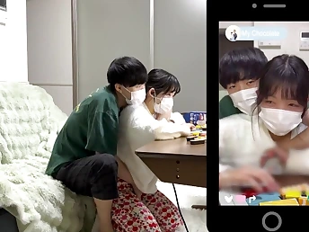 My_chocolate's Asian cosplay turns into a public reality showcase with hotwife Pov act