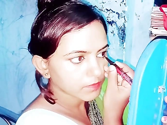 Indian schoolgirls Bhabhi Douche Sister-in-law & stepbrother get molten and strong in a shop bedroom