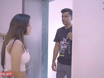 Nikku Verma gets her Indian pussy drilled apart from a hot technician