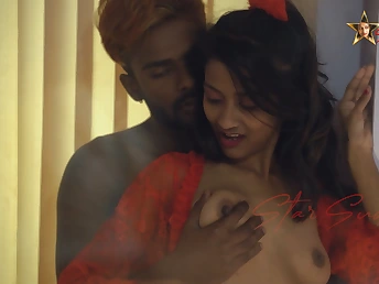 Supah-Luxurious Indian desi doll Sudipa pummeled by her beau – hardcore rough boink-jamboree with cum-shot on her tits