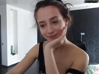 Adorable couple having amateur firm sex