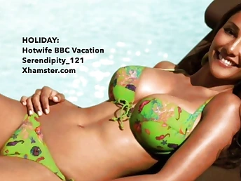HOLIDAY - cuckold BIG Dark-hued COCK vacation (captions, story, cheating)