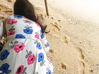 Sinhala Teen Duo heads horny on beach with ultra-kinky rear end-fashion romp in Sri Lanka