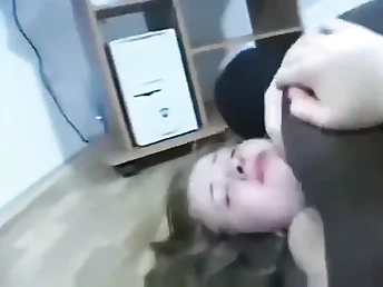 Observe this stellar dame swallow down every inch of that dark stud's spear