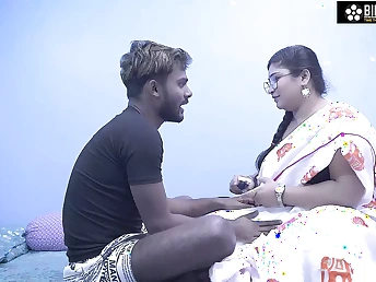 Kinky college girl gets insane with her Indian Lecturer on Lecturer teaches her how to poke