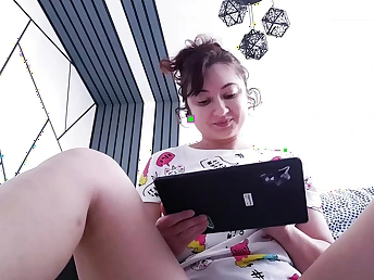 Naughty Indian babe Nayan gets kinky for your penis - hot and sweet!