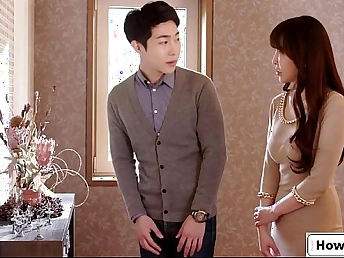 Witness this beautiful Korean woman get her taut poon pulverized in a steaming earth flick