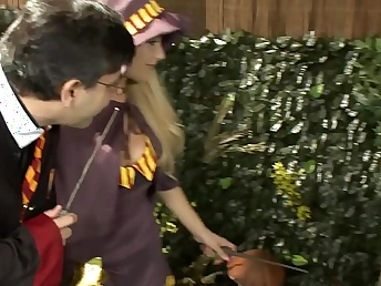 Hard-core act with a seething damsel & her cadger - Harcorecore!