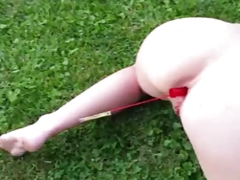 Anal invasion bottle rocket gets her taut pooper fucked