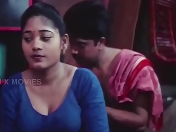 Watchman's Secret Lubricant Rubdown and Romance with a young maid