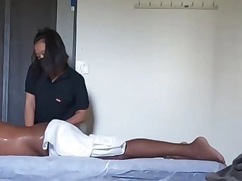 Behold Rasiya Begum's Thai look to session with bulldick as she gets dazed by the glance of black pecker