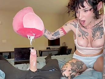 Alex Roman & Kitten Quinn share a delectable rail with their step-step-brother's fat in person stick