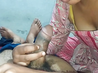 Luckyboyravi & Edible_neha_bhabhi inhaling black stunner's mouth-watering vagina & gasping on phat stream