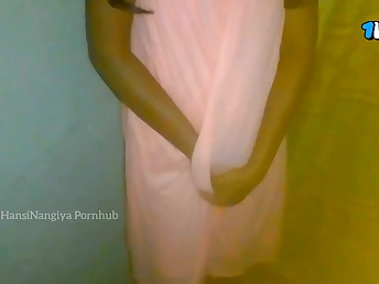 Hot college piece of baggage HansiNangiya gets say no to tight pussy drilled hard in the air Sri Lanka Blackness Time Circumscribe
