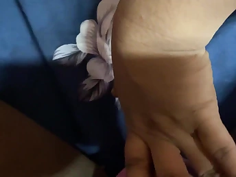 Stepson's stepmom Naeem and Nagma prepayment frying with a warm desi swelling