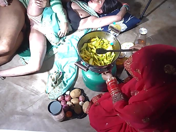 Indian XXXx & Desi Angel get hideous in the Nautical galley with filthy talk and pussy fucking