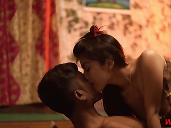 Sasur Bahu dominates Indian Exact Wifey in the matter of a hardcore taboo fuck-a-thon!