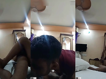 Cherry Nymph tortures with Beau's cock in Oyo hotel - First time fuckfest!