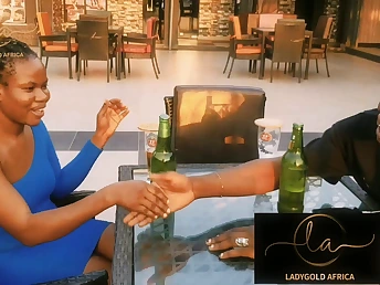 My saucy lifetime in South Africa: Ladygold Fire and I round heavens Mr Black Cock's monster long shaft