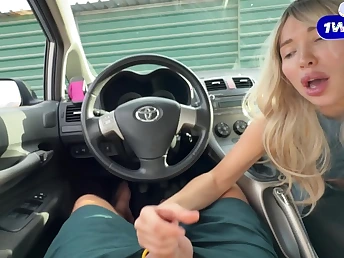 Short sword Price milks my man sausage and gives a public handjob in the supermarket