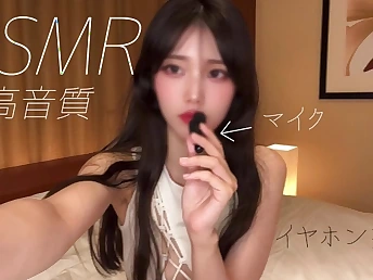 Karesi ni Baretara Kaisan's POINT OF Notification ASMR shoot with earphone back activity