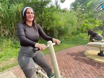 Jenifer Play gets seduced by an elder statesman instructor to a moisture elevate d vomit stint