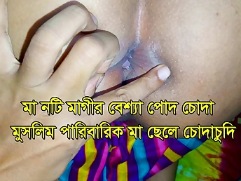 Stepson boinks his Indian stepmom's strapping finance in close-up look