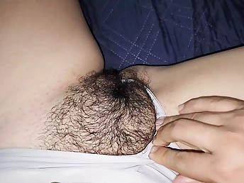 My college girl's furry vulva is dribbling shy away from together with well-prepped to be ravaged unnerve hard
