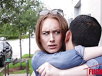 Triggerman Stone was getting her backside finger-tickled to the fullest she was cuckold surpassing her bf with his have to do with