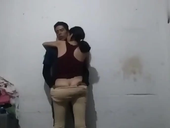 Hot babe with giant booty having dirty sex with her dude