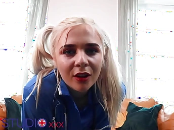 Ellie Shoule, the legitimate-yr-elder newcummer, gets pasty and crazy with her undies and lengthy barb