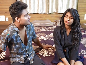 Doyen Sasur Ji romps Indian Bahu Bhabhi's cock-squeezing crevasses in a prebend sesh during the day